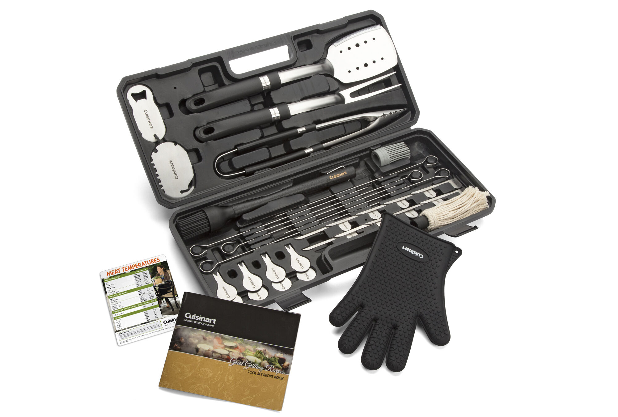 36 Piece Backyard BBQ Tool Set - Cuisinart